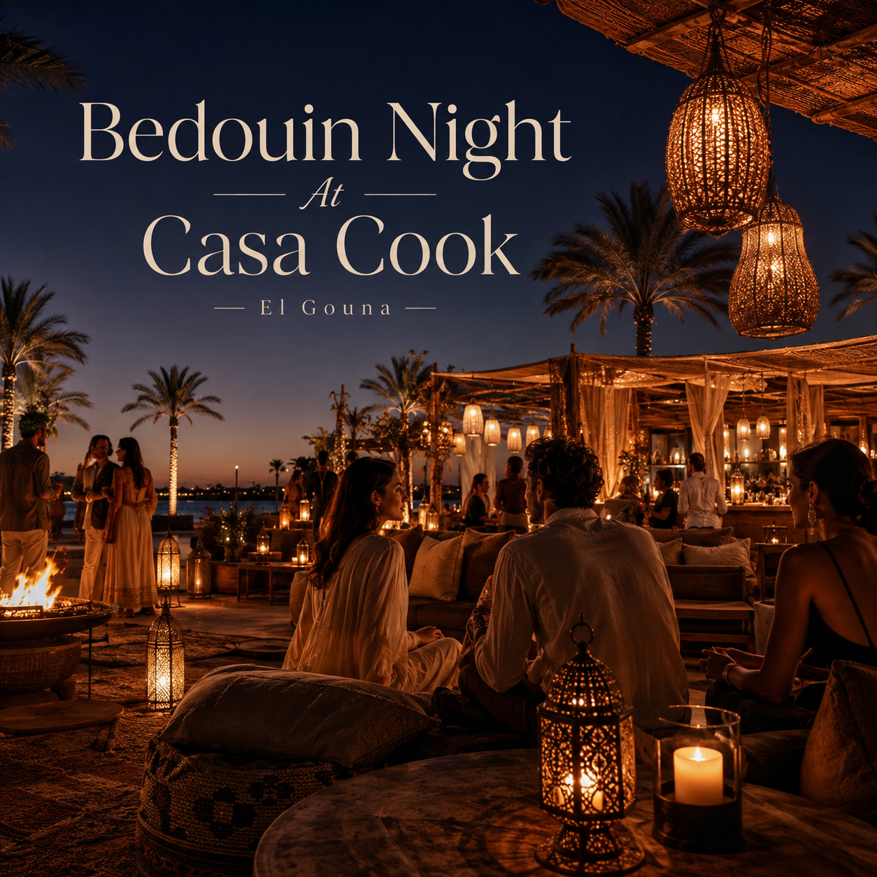 Mersavia illustrative visual for Bedouin Night at Casa Cook
