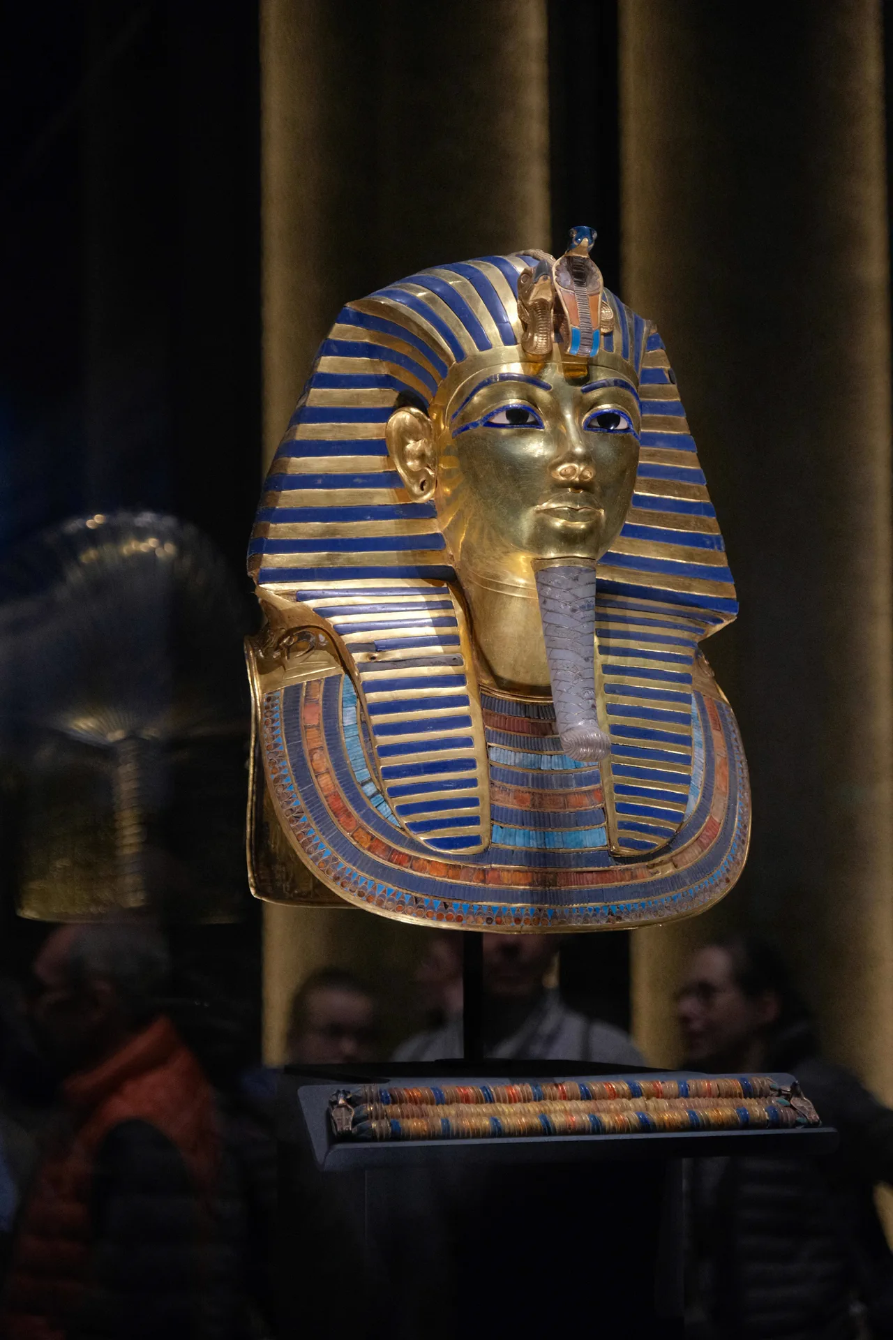 Tutankhamun display at the Grand Egyptian Museum
