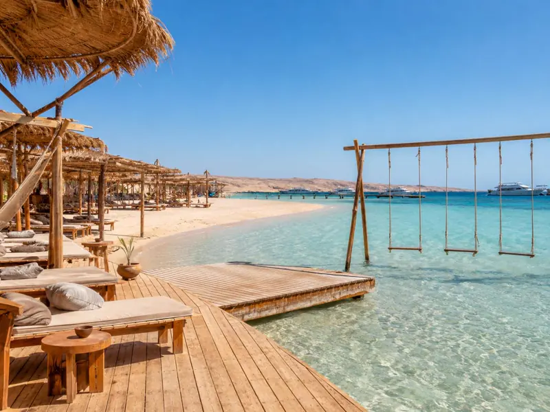 Orange Bay and Giftun Island sea trip from Hurghada