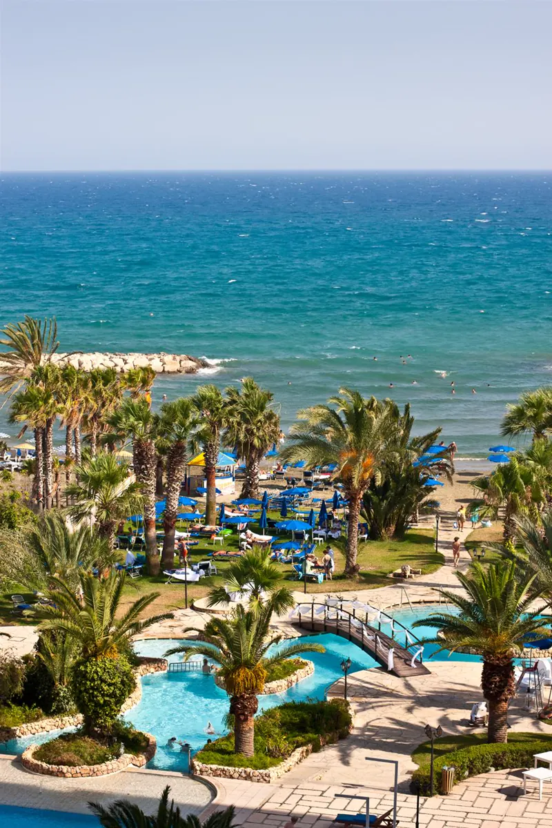 Beach resort view in Sharm El Sheikh